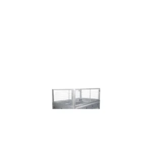 4 Rehausses de ridelles grillagées 7700RG (Hauteur 37 cm)