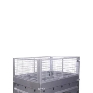 4 Rehausses de ridelles grillagées hauteur 40 cm pour remorque Sorel